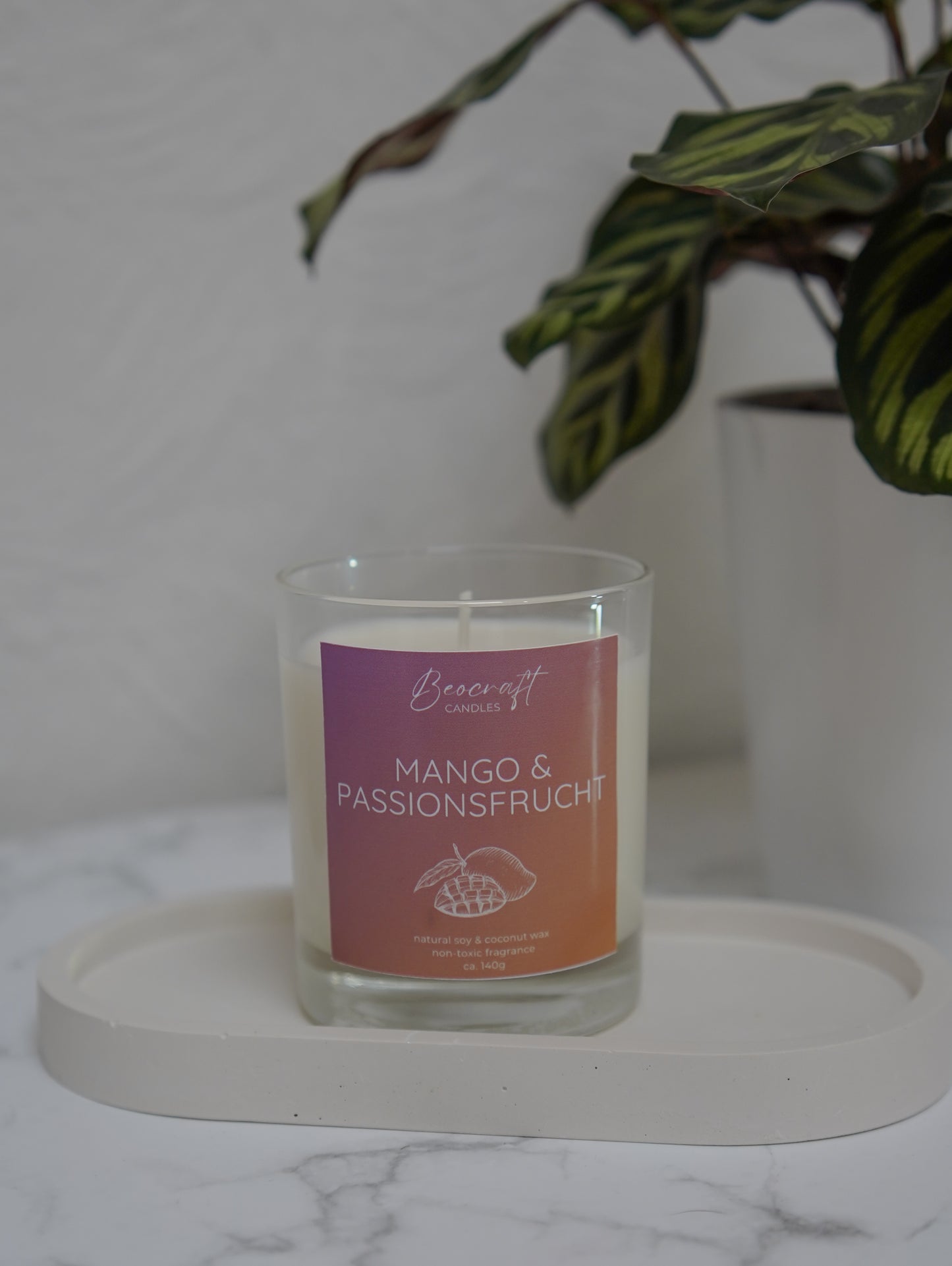 Duftkerze - Mango Passionfrucht