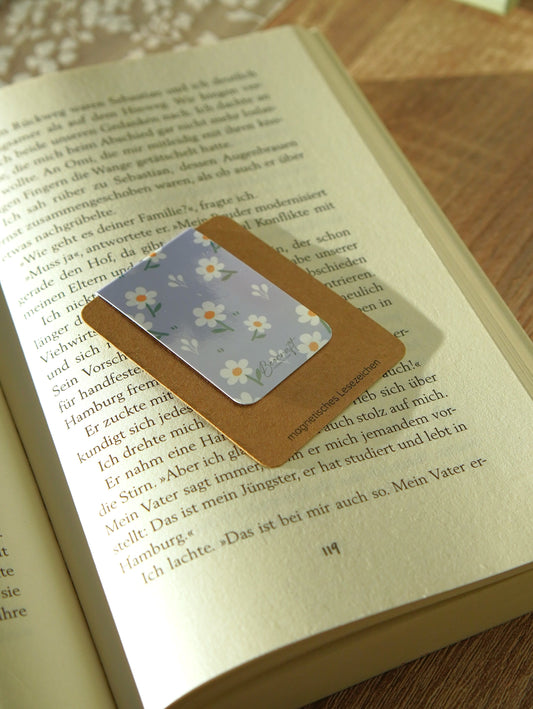 Magnetisches Lesezeichen - Blumen