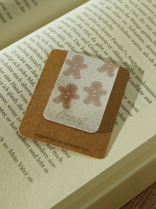 Magnetisches Lesezeichen - Winterzeit