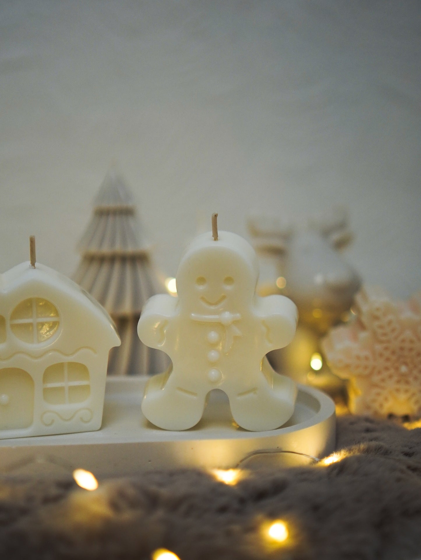 Gingerbread Kerze
