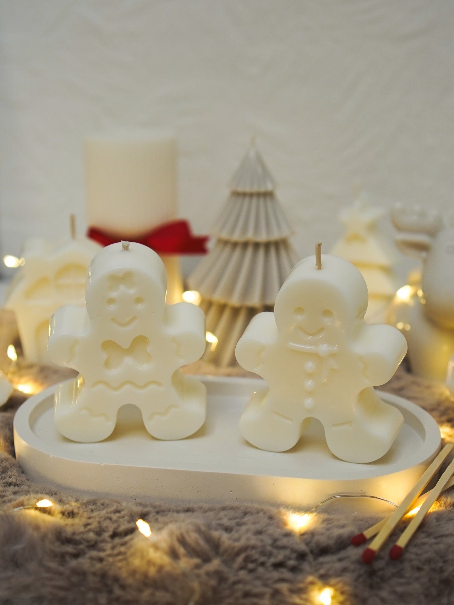 Gingerbread Kerze