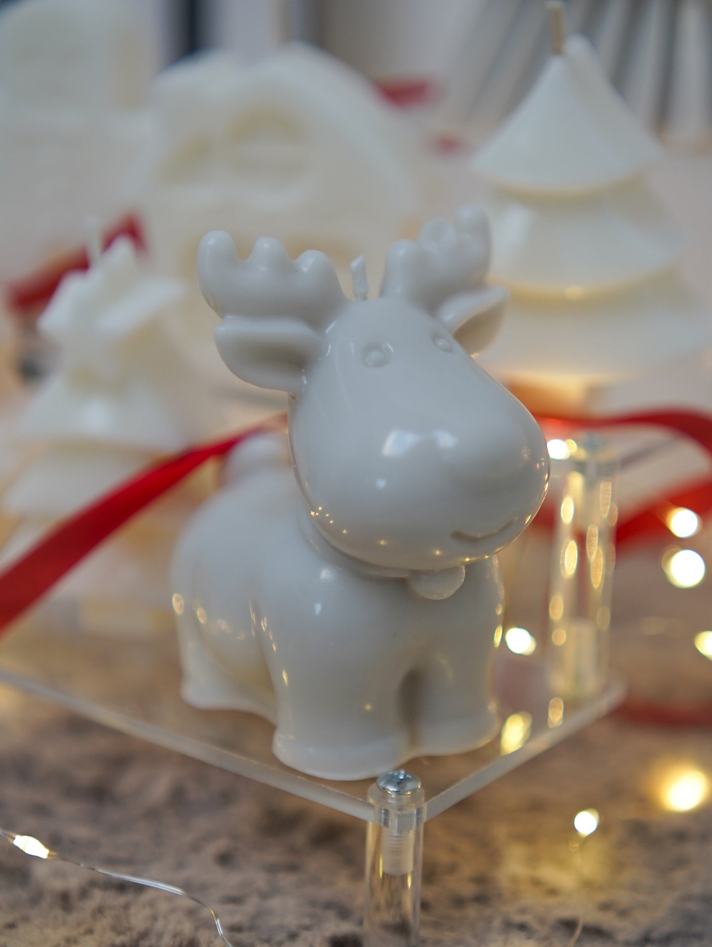Raindeer Kerze
