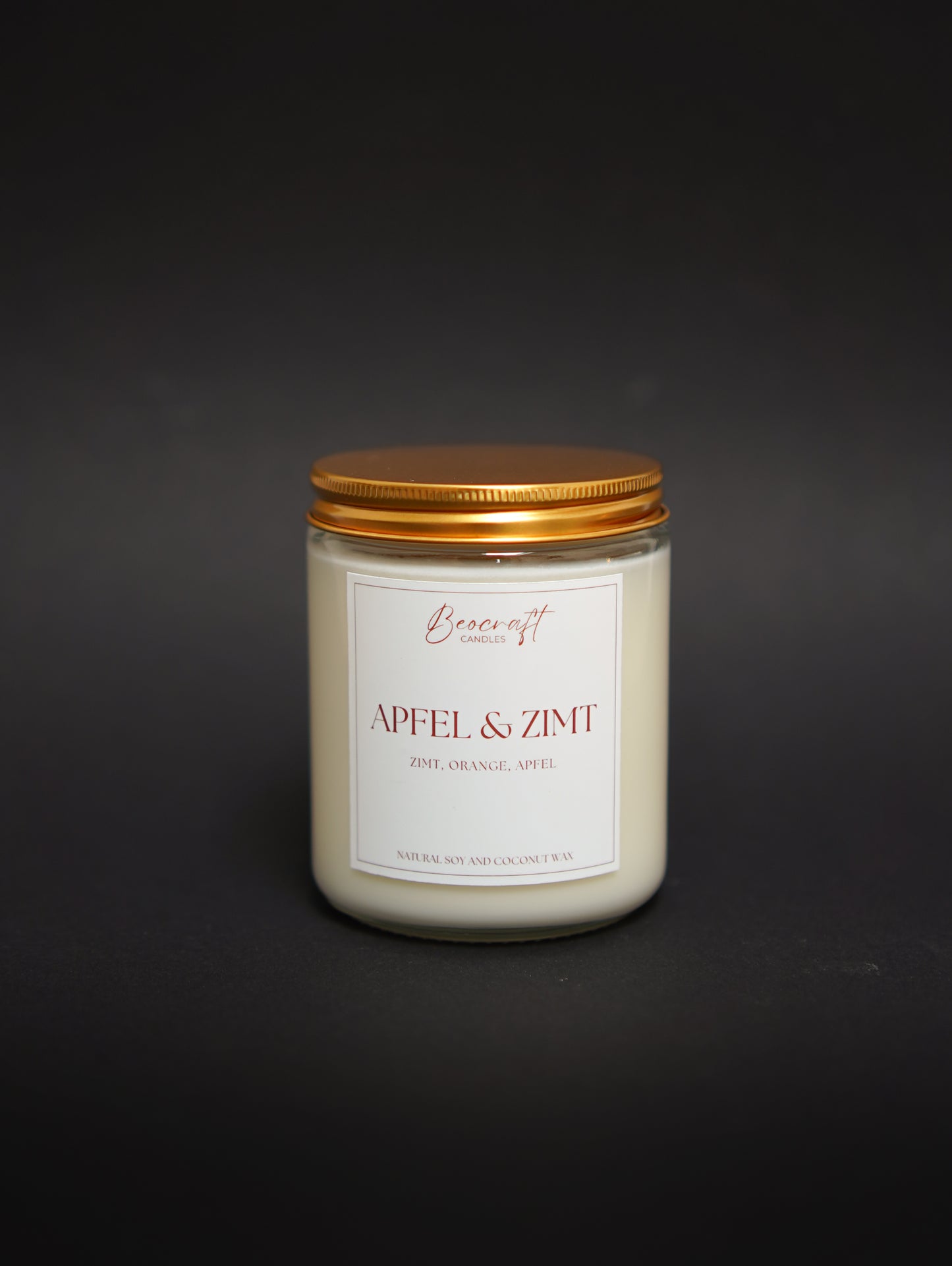 Duftkerze - Apfel & Zimt
