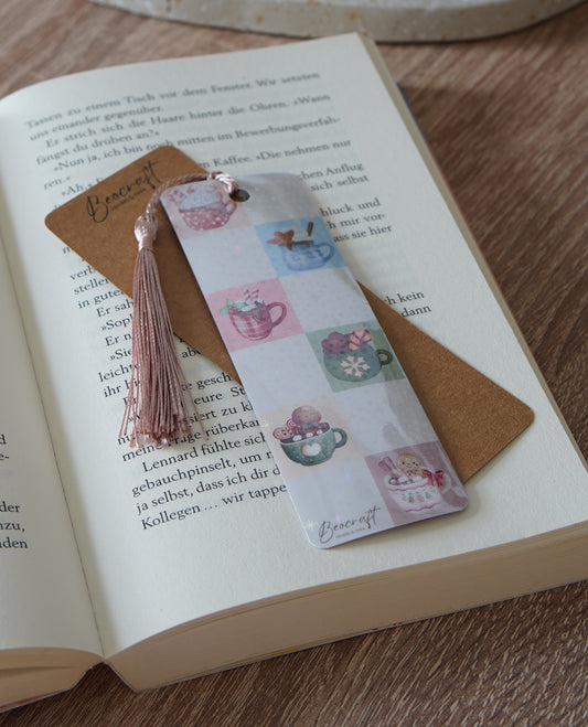 Lesezeichen - Coffee cups