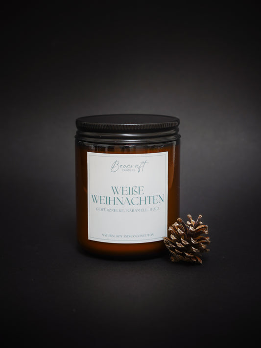 Duftkerze - Weiße Weihnachten