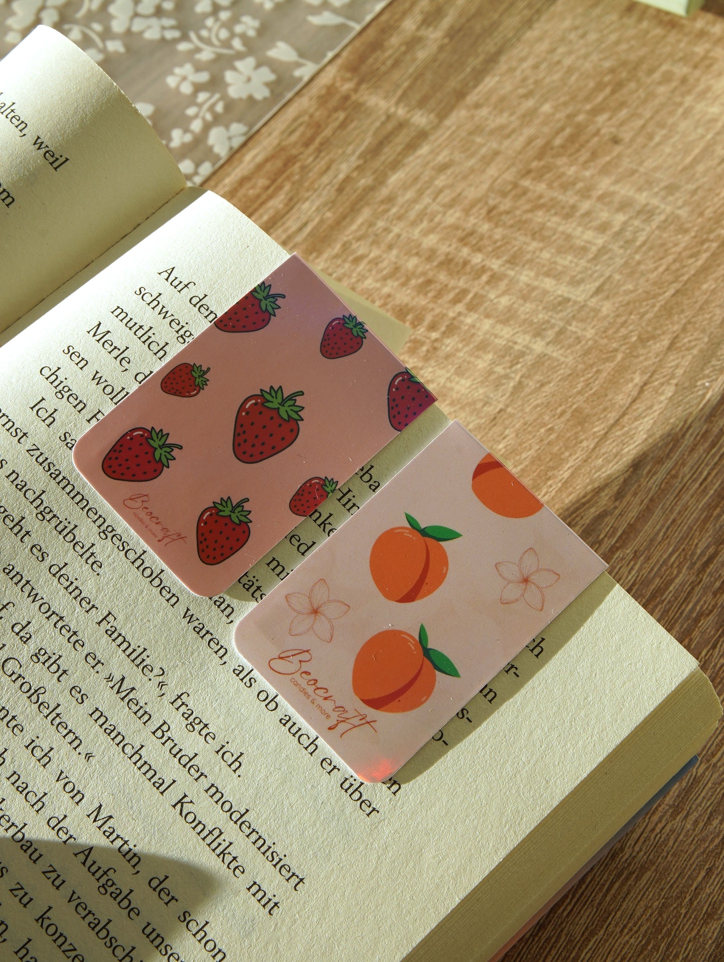 Magnetisches Lesezeichen - Früchte
