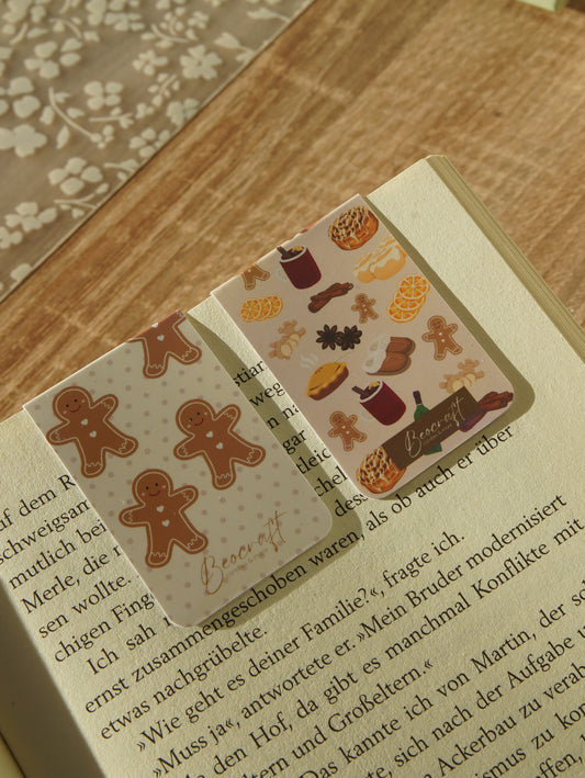 Magnetisches Lesezeichen - Winterzeit