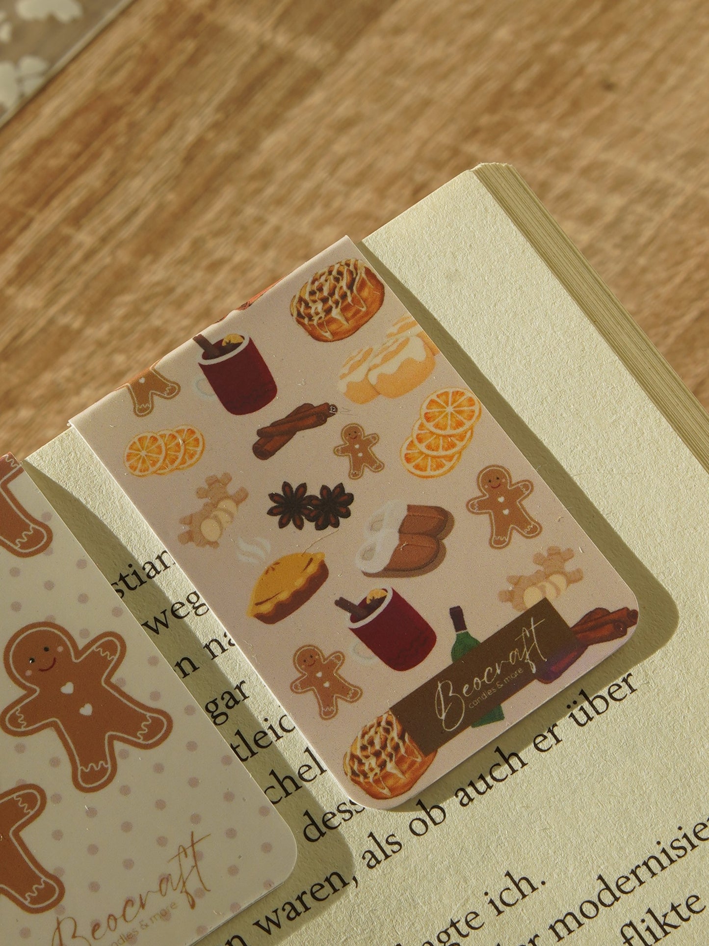 Magnetisches Lesezeichen - Winterzeit