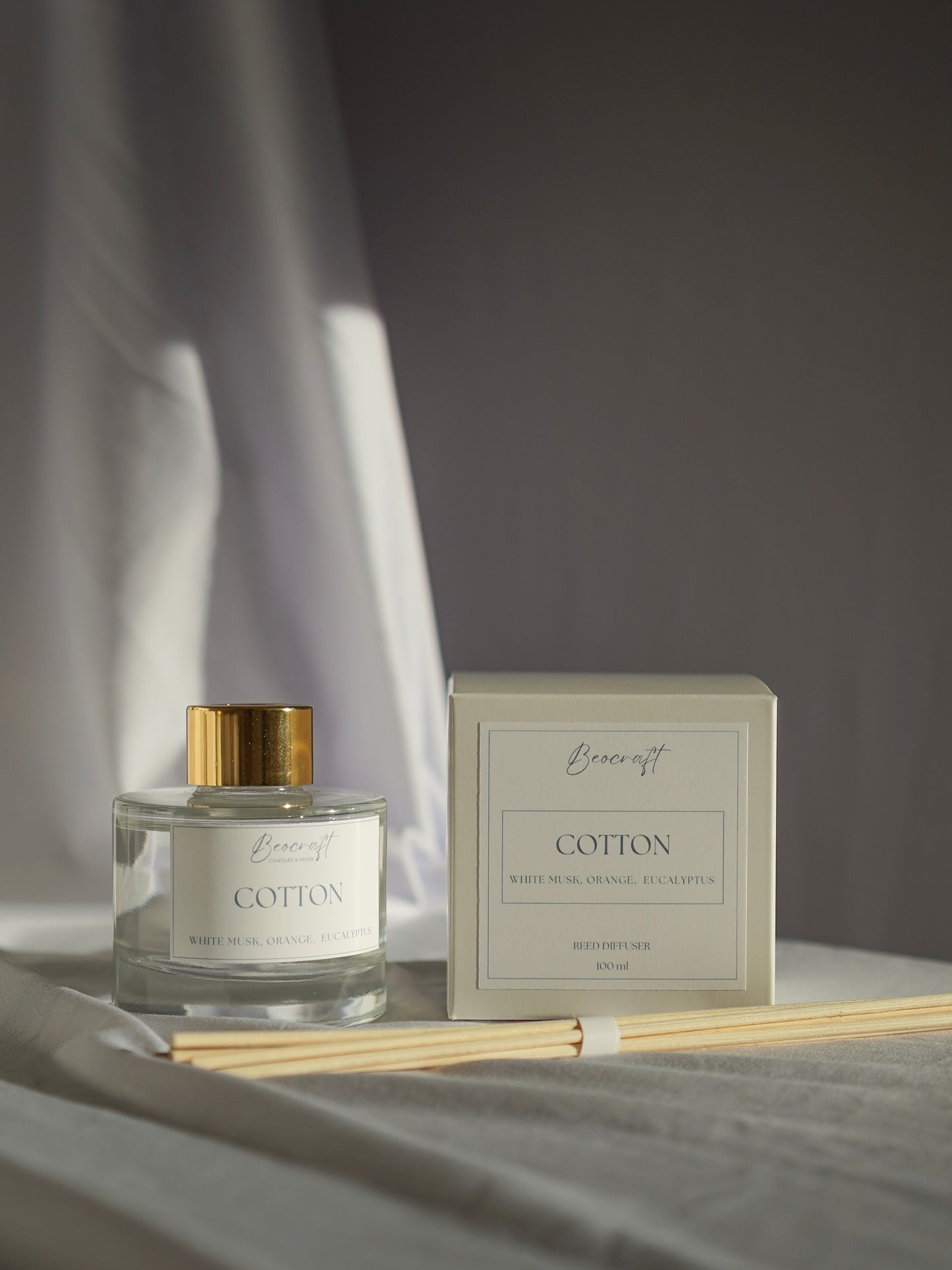 Reed Diffuser - Cotton