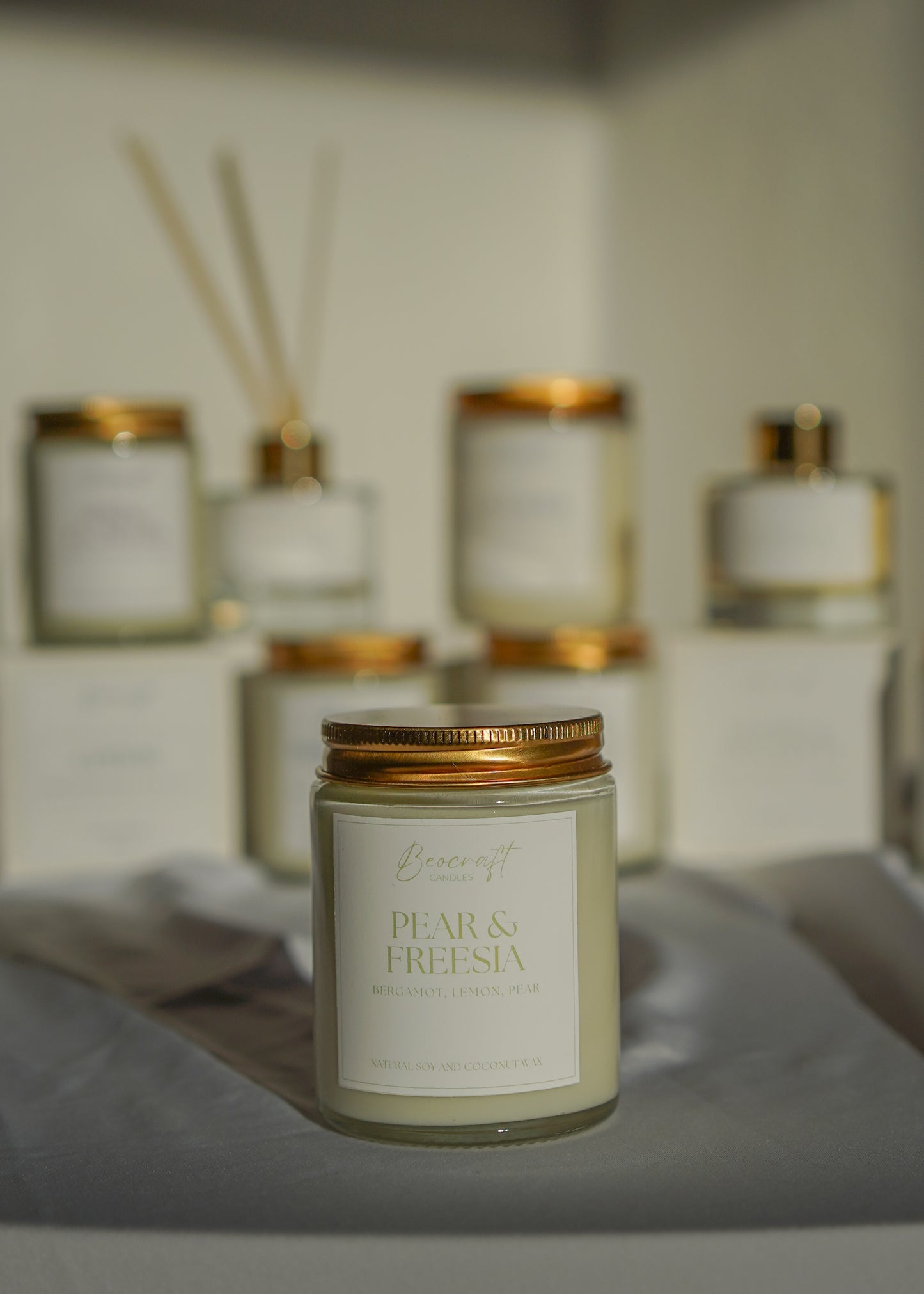 Scented Candle - Pear & Freesia